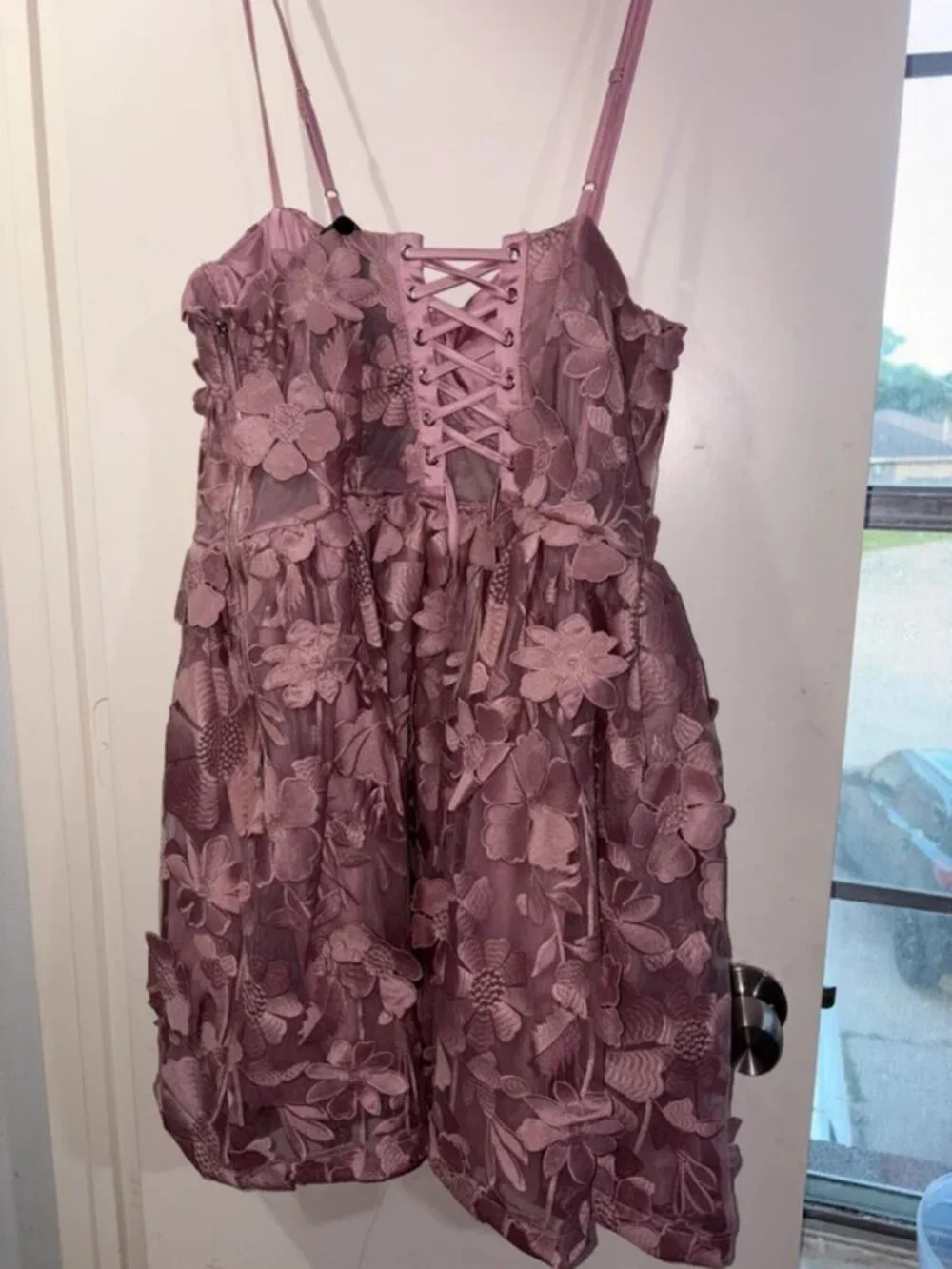 Muave flowy dress